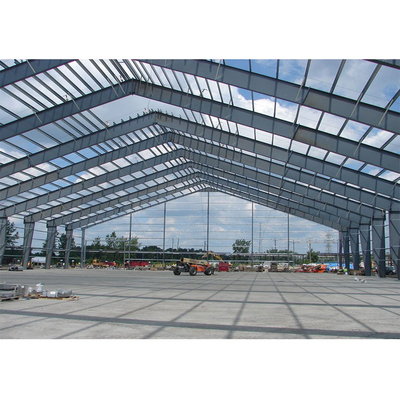 Customizable Bolt Connection Prefabricated Steel Structures Commercial Buildings