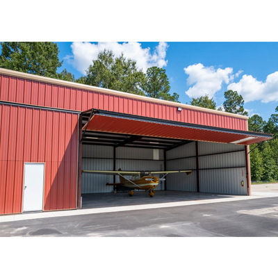 Fabrication Q345B Prefabricated Steel Warehouse Building Erection Construction