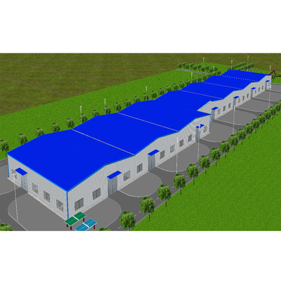 Astm Galvanized Corrugated Metal Roof Pre Engineered Steel Building Structure Commercial