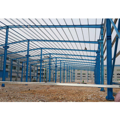 Customizable Bolt Connection Prefabricated Steel Structures Commercial Buildings