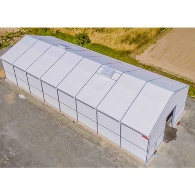 Voorgebouwen staalframe portaal voorgefabriceerd metaalgebouw trillingsbestendige