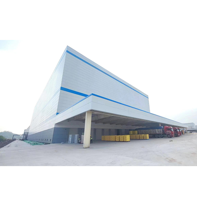 Pre-gefabriceerd magazijn Stalen portaalframe gebouw Zelfopslag Stalen structuur gebouw